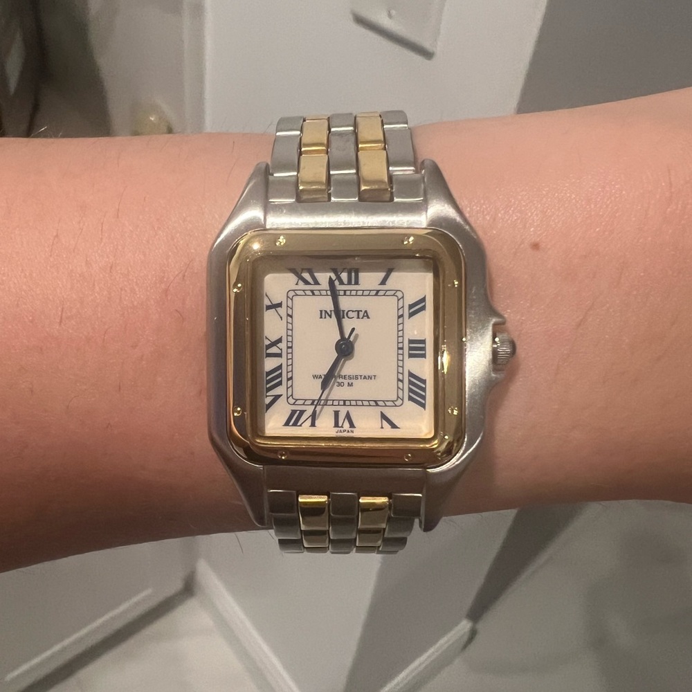 Invicta two tone watch